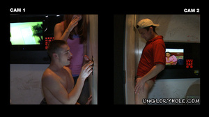 Young guys enjoy the ungloryhole perfect - XXX Dessert - Picture 16
