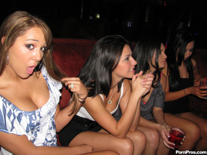 Night club party beauties undressed and  - Picture 2