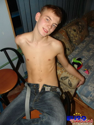 Red rose and black jeans are the best decoration to his gay cum image - XXXonXXX - Pic 4