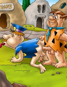 Stone Age people had gay xxx pleasure as - Cartoon Sex - Picture 2