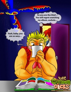 I see one red-haired porno gay monster - Cartoon Sex - Picture 1