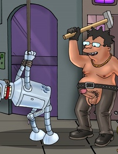 Blacksmithing robot’s gay boys - Cartoon Sex - Picture 1