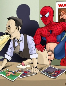 Spiderman is on a hellbender within his - Cartoon Sex - Picture 1