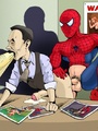 Spiderman is on a hellbender within his - Picture 1
