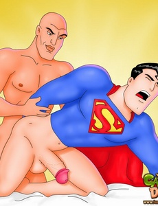 Supermen not only save people, but also hip - Cartoon Sex - Picture 1