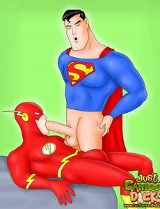 Supermen not only save people, but also hip - Cartoon Sex - Picture 2