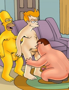 I wonder why gay sex fuckers prefer doggy - Cartoon Sex - Picture 1