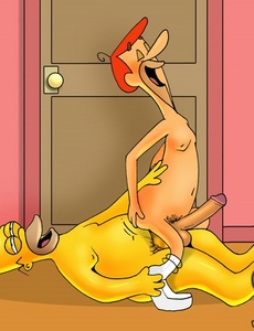 I wonder why gay sex fuckers prefer doggy - Cartoon Sex - Picture 3