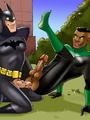 Batman feeding his Gay Cartoons clients - Picture 2