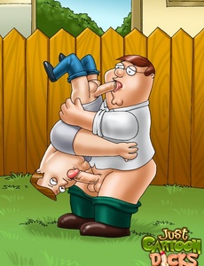 Playing gay anal games whenever and wherever - Cartoon Sex - Picture 1