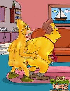 Some Simpsons old farts feel good enough to - Cartoon Sex - Picture 1