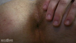 Standing upside down and finger-fucking his gay chopper - XXXonXXX - Pic 5