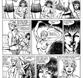 Nude cartoon. Schoolgirl shirks school and fucks like a wild slut.