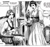 Cartoon sex. Noble women and their dirty lesbian games.