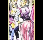 Toon porn. Depicted orgy.