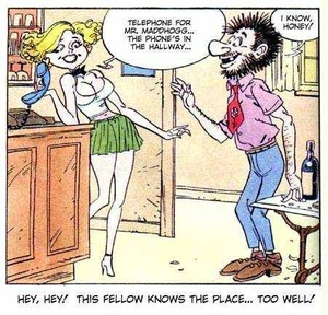 Cartoon porn comics. Hot fucking adventu - Picture 2