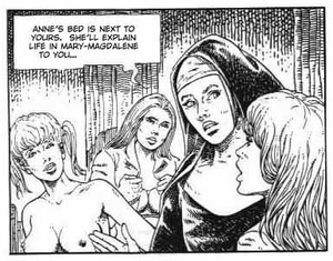 Cartoon sex comics. The nasty nun. - XXX Dessert - Picture 4