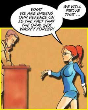 Adult toons. Justice and sex. - Picture 3