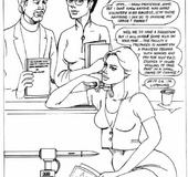 Toon porn comic. Professor and dean fuck and roast their student.