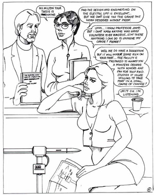 Toon porn comic. Professor and dean fuck - XXX Dessert - Picture 3
