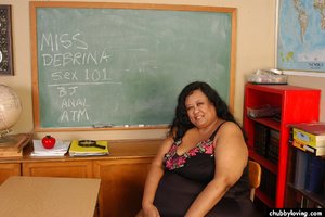 Latina fat teacher