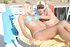 American saggy tits hot beach babe