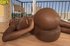 Big ass vibrator masturbation