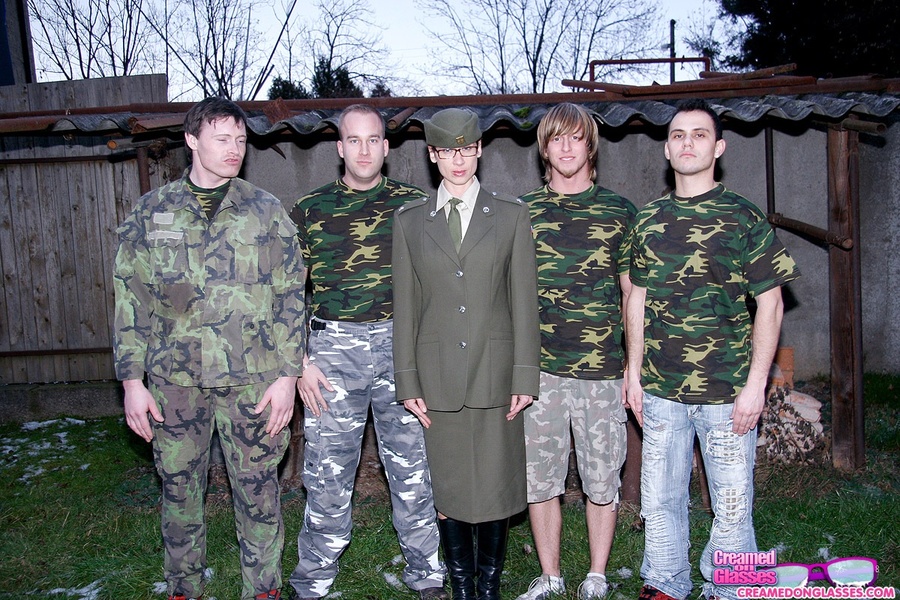 Sexy secretary. Thirsty naughty girl drinki - XXX Dessert - Picture 1