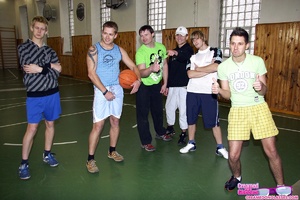 Blow job galleries. Team of basketball p - Picture 3