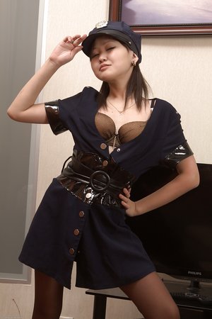 Uniform erotic asian dance