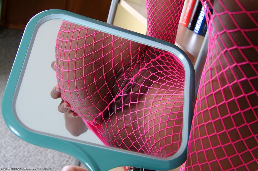 Fishnet beautiful heels - XXX Dessert - Picture 3