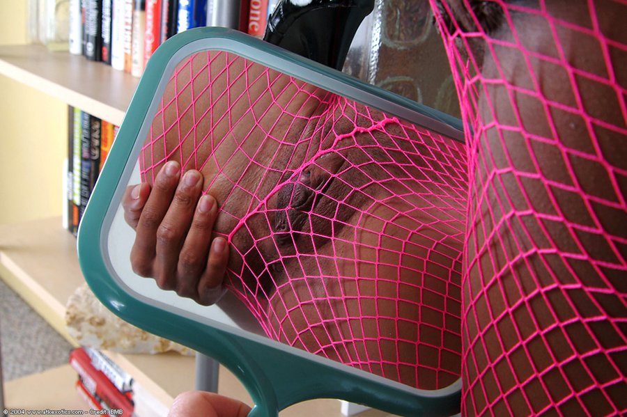 Fishnet beautiful heels - XXX Dessert - Picture 6
