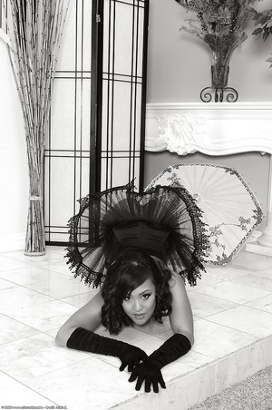 American small tits asian black stockings - XXXonXXX - Pic 13