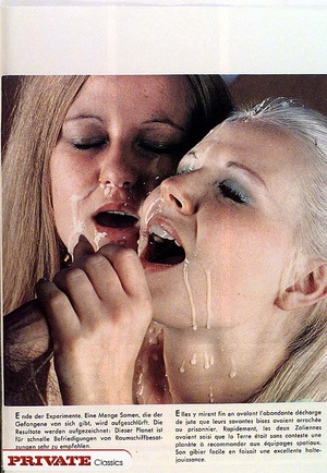 Classic retro porn. Two seventies girls  - XXX Dessert - Picture 12