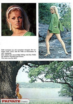 Vintage xxx. Cute and perky sixties blon - Picture 12