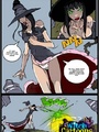 Cartoon sex comics. Magic duel ends with - Picture 1