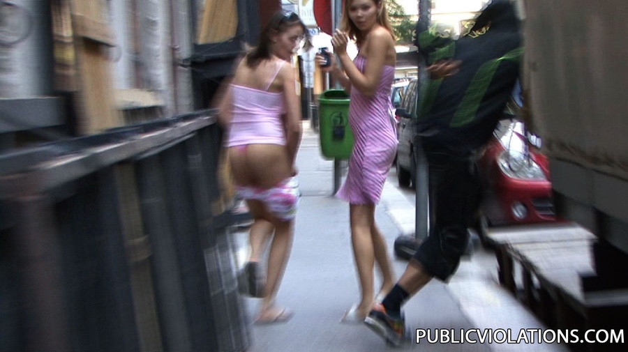 Outdoor public sex. She was kinda asking fo - XXX Dessert - Picture 8
