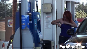 Public porn. Stupid girl gets sharked on - Picture 15