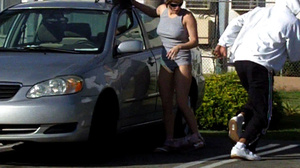 Sex on public. Girls sharked, stripped a - Picture 4