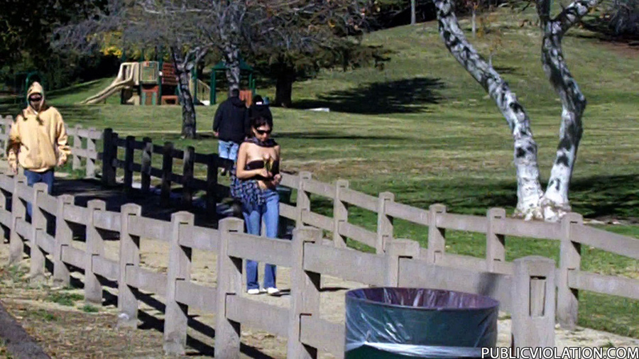 Public porn. Girls sharked, stripped and pa - XXX Dessert - Picture 7