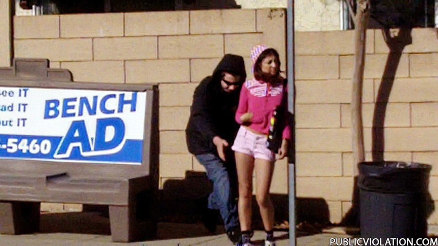 Public porn. Girls sharked, stripped and pa - XXX Dessert - Picture 11