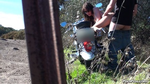 Xxx voyeur. Chick goes down on my hog. - Picture 14