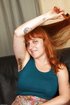 Redhead sexual masturbation