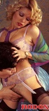 Hairy nude. Horny seventies girl enjoys a cock inside her fuck holes.