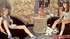 Hairy xxx. Two retro lesbians from the seventies in hot action.