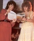 Hairy beauty. Waiter fucks two sexy seventies ladies in their hotel room.