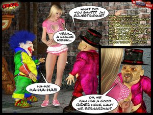 Circus freaks tie up busty blonde then m - XXX Dessert - Picture 1