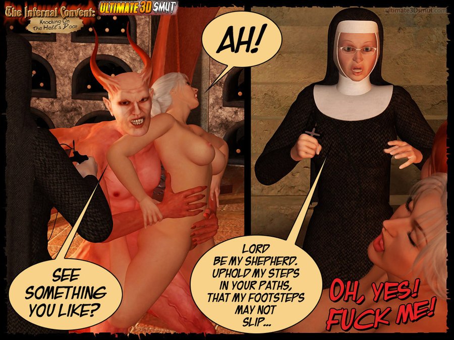 Foul demon lord from 3d comics rough doggy style with horny sister - XXXonXXX - Pic 1