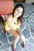 Playful brunette babe