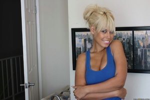 Spaniard natural tits young blonde - XXXonXXX - Pic 2